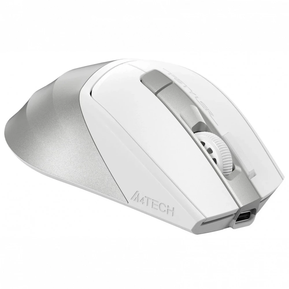 Мышь A4Tech Fstyler FG45CS Air2 Silver White FB45CSAir 2 Silver White Бюджетные, Беспроводная