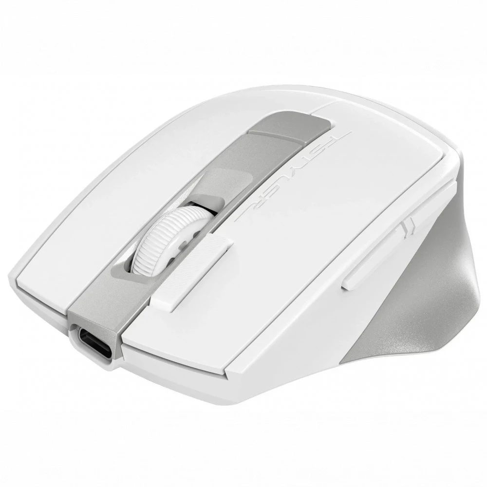 Мышь A4Tech Fstyler FG45CS Air2 Silver White FB45CSAir 2 Silver White Бюджетные, Беспроводная