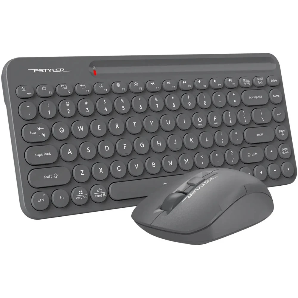 Клавиатура + мышь A4Tech Клавиатура+мышь беспроводная A4tech Fstyler FG3200 Air 2 Grey