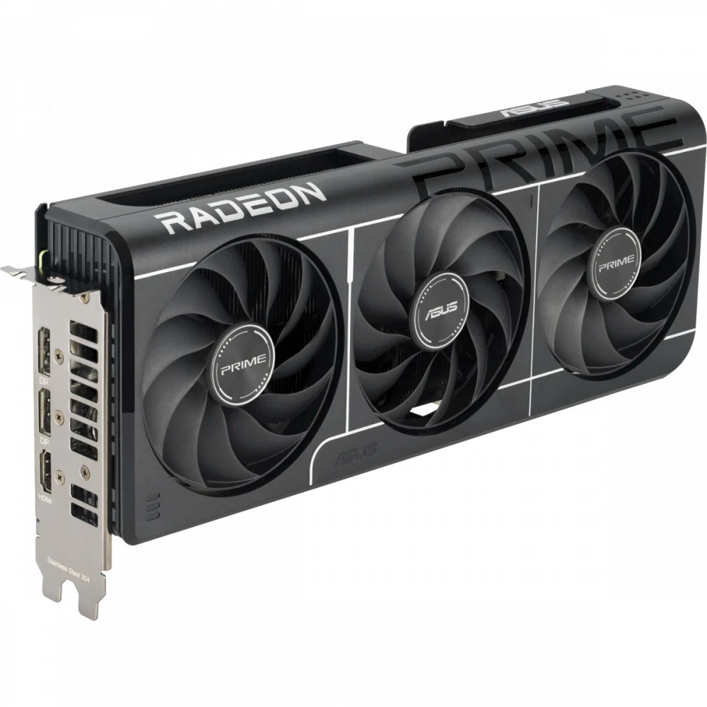 Видеокарта Asus AMD Radeon RX 9060 XT ASUS PRIME OC 8Gb (PRIME-RX9060XT-O8G) 8 ГБ