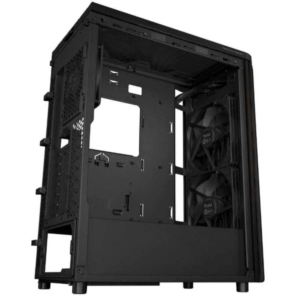 Корпус Asus ProArt PA401 WoodMetal PWM Black PROART PA401 WOOD METAL PWM BLACK Mid-Tower
