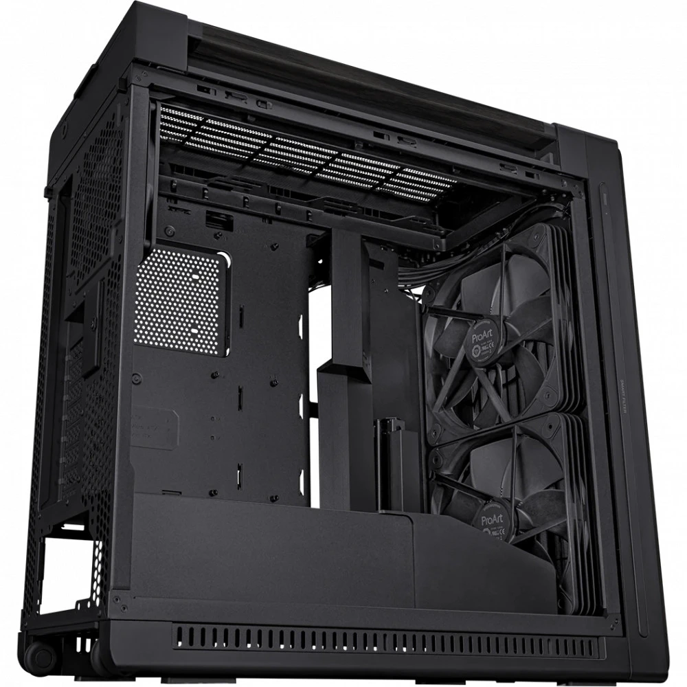 Корпус Asus ProArt PA602 Wood Edition Tempered Glass Panel Black PROART PA602 WOOD TG PWM BLACK Mid-Tower