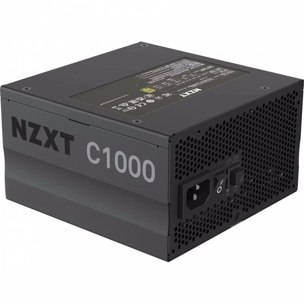 Блок питания NZXT C Series ATX 1000 PA-0G1BB-EU 1000 Вт, 80+ Gold