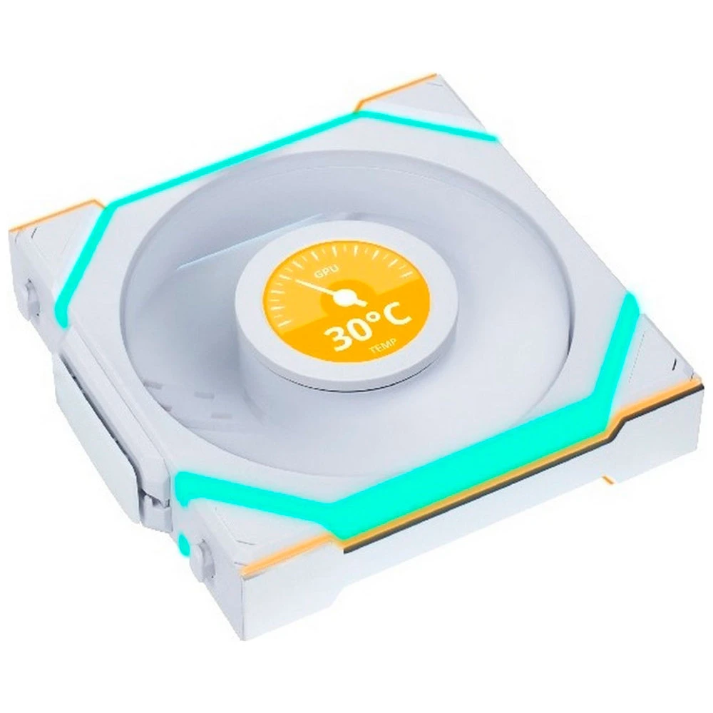 Система охлаждения Lian Li UNI FAN SL WIRELESS LCD 3x120mm White G99.12SLLCD1W3W.00 Для системного блока