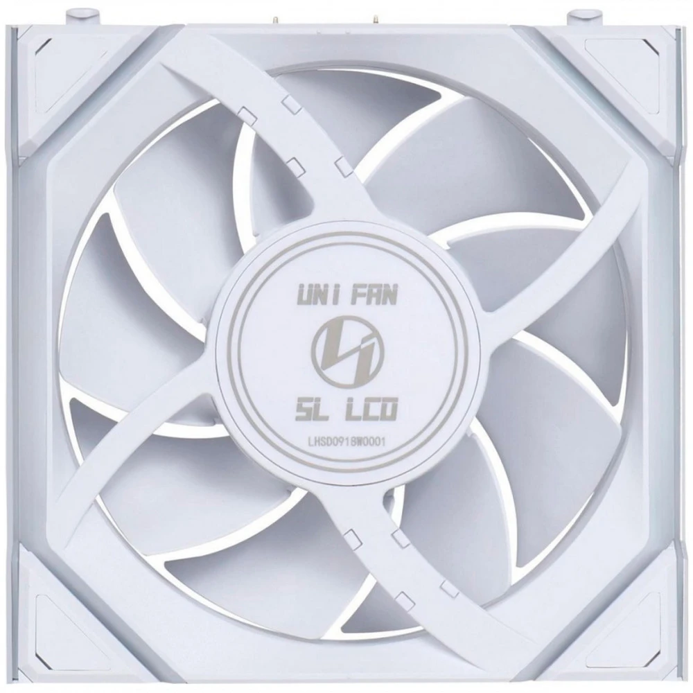 Система охлаждения Lian Li UNI FAN SL WIRELESS LCD 3x120mm White G99.12SLLCD1W3W.00 Для системного блока