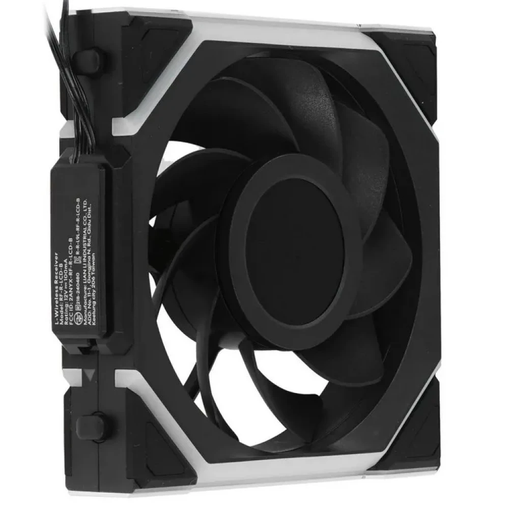 Система охлаждения Lian Li UNI FAN SL WIRELESS LCD Reverse Blade 3x120mm Black G99.12RSLLCD1W3B.00 Для системного блока