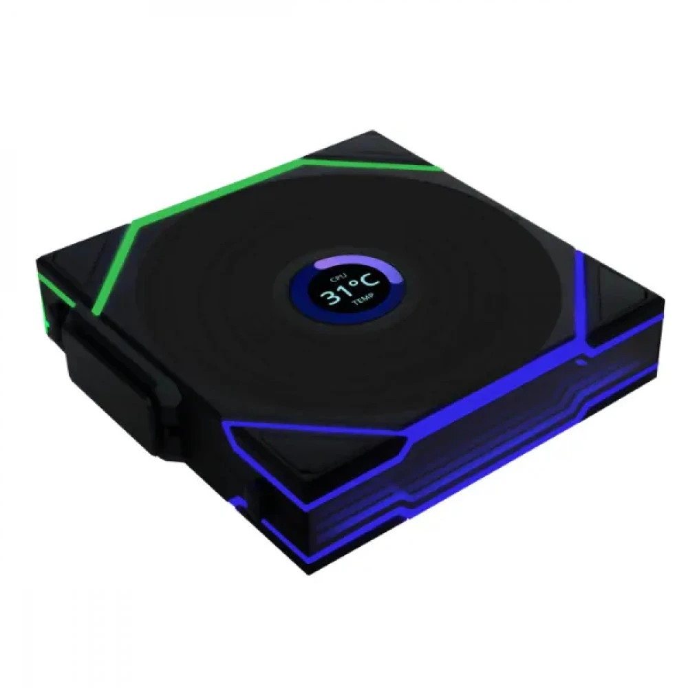 Система охлаждения Lian Li UNI FAN TL 120 LCD Reverse Blade Wireles ARGB 120mm Black G99.12RTLLCD1W1B.00 Для системного блока