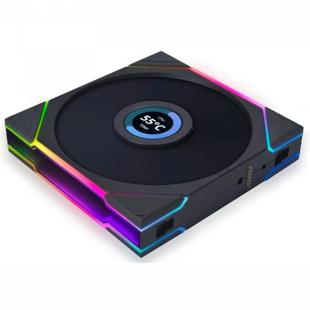 Система охлаждения Lian Li UNI FAN TL140 LCD Wireless 140mm RGB Black G99.14TLLCD1W1B.00 Для системного блока