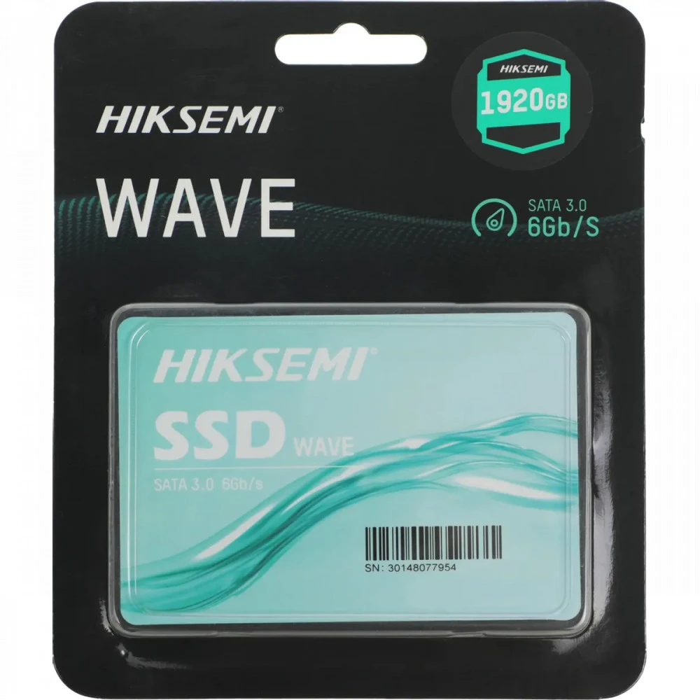 Жесткий диск HIKSEMI HS-SSD-WAVE(S) 1920G SSD (твердотельные), 1.92 ТБ, 2.5 дюйма, SATA