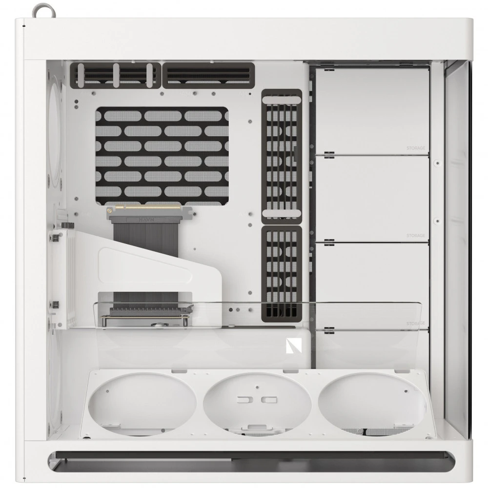 Корпус HAVN HS 420 VGPU White HVN-CA-HS420-07 Mid-Tower