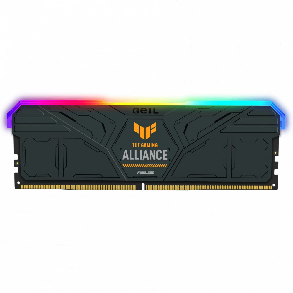 ОЗУ Geil GEMINI RGB TUF Gaming Alliance GMST564GB5200C38BDC DIMM, DDR5, 64 Гб (2 х 32 Гб), 5200 МГц