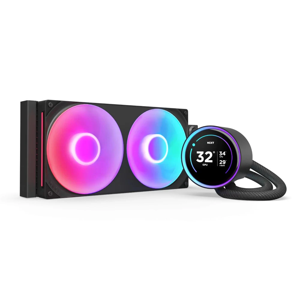 Система охлаждения NZXT Kraken Elite 280 RGB V2 Black RL-KR28E-B2 Для процессора