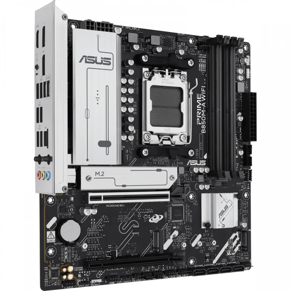 Материнская плата Asus PRIME B850M-A WIFI 90MB1LN0-M0EAY0 Micro-ATX, AMD AM5
