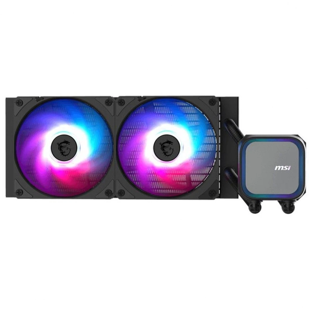 Система охлаждения MSI MAG CORELIQUID A13 240 2x ARGB Fan 306-7ZWCA11-L80 Для процессора