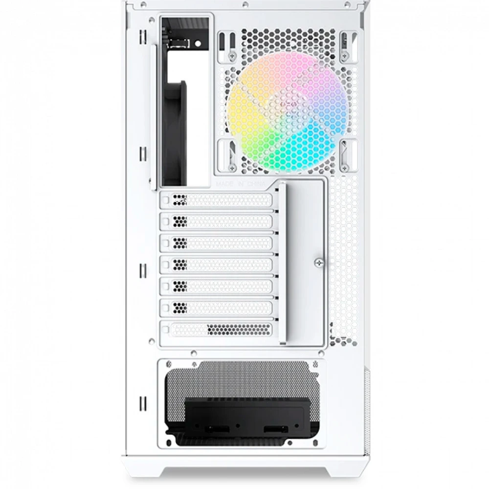 Корпус Sama V40 White V40-WHADA6X1-GL Mid-Tower
