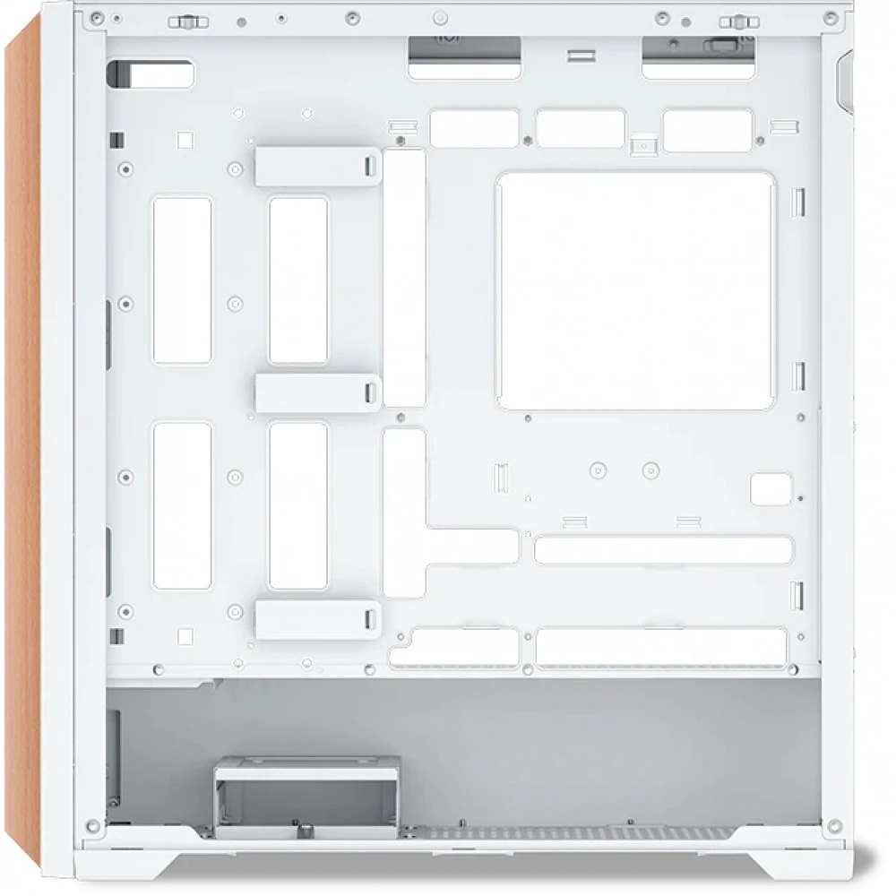 Корпус Sama Z60 White Z60-WHAWA4X1-GL Mid-Tower
