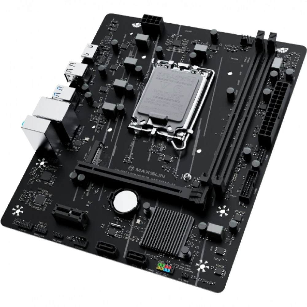 Материнская плата Maxsun  Challenger H610M-H V1 6940709662175 Micro-ATX, LGA 1700