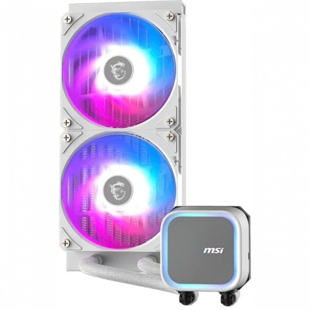 Система охлаждения MSI MAG CORELIQUID A13 240 WHITE Для процессора