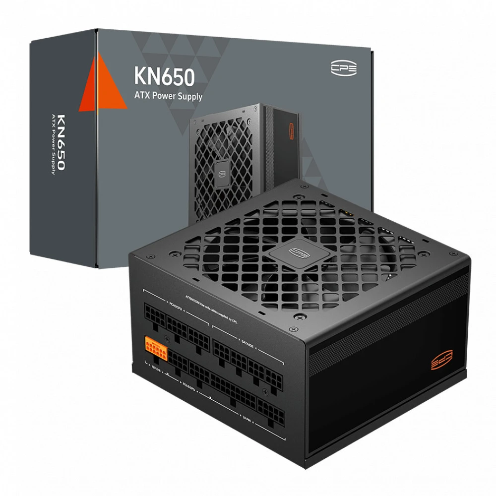 Блок питания PCcooler KN650 650 Вт, 80+ Gold