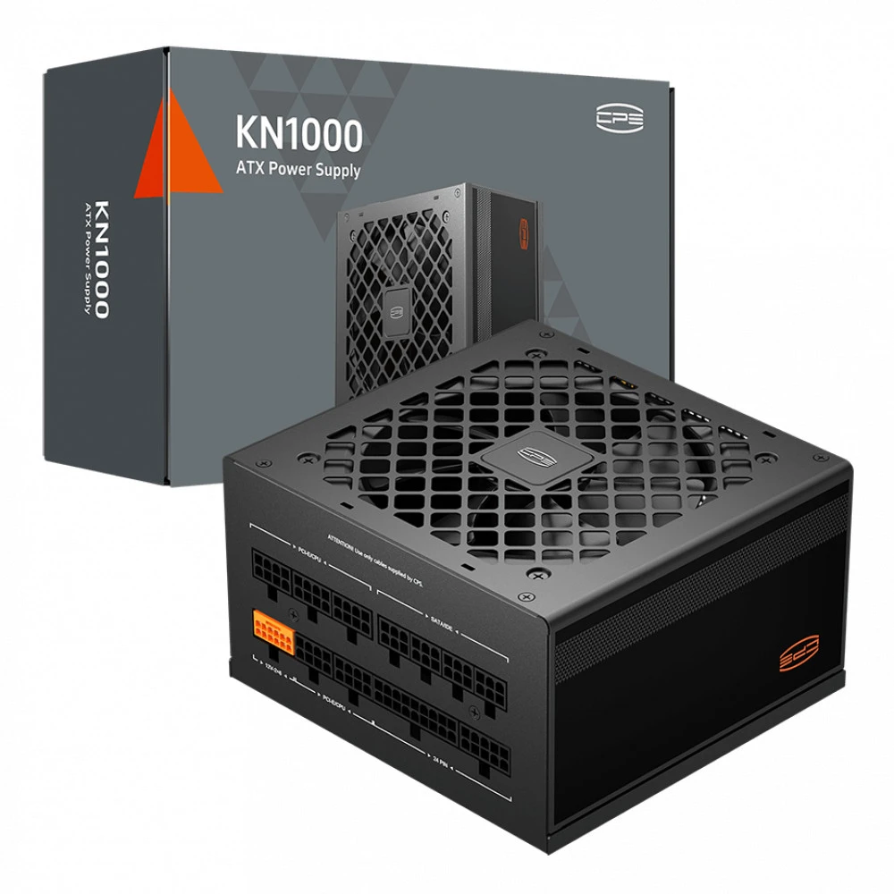 Блок питания PCcooler KN1000 1000 Вт, 80+ Gold