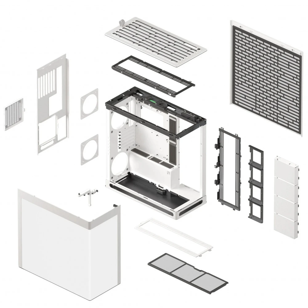 Корпус HAVN HS 420 White HVN-CA-HS420-05 Mid-Tower