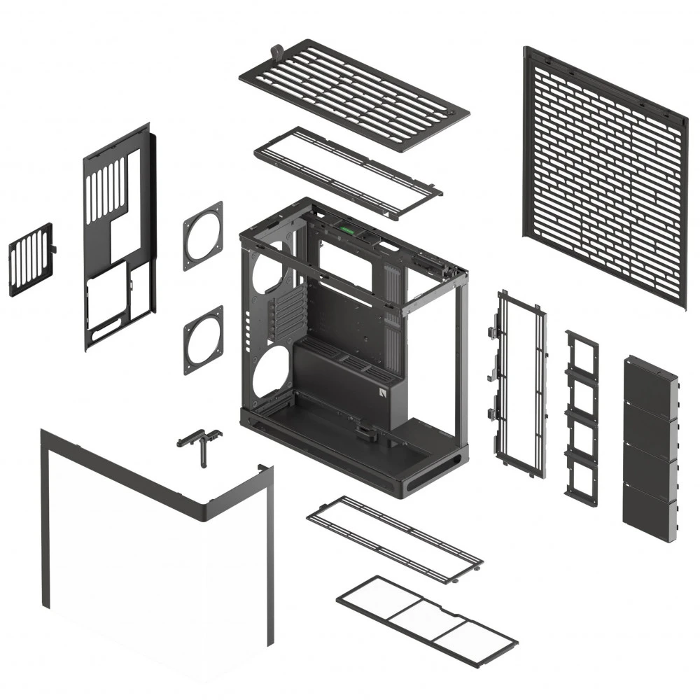 Корпус HAVN HS 420 Black HVN-CA-HS420-06 Mid-Tower