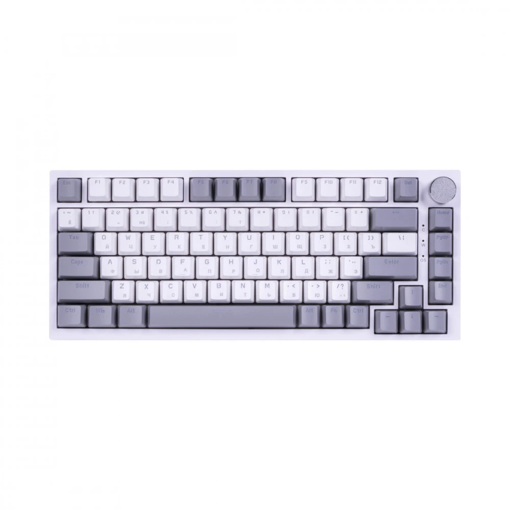 Клавиатура Ajazz AK820 Red Switch - White AK820/Red/GW Проводная, USB