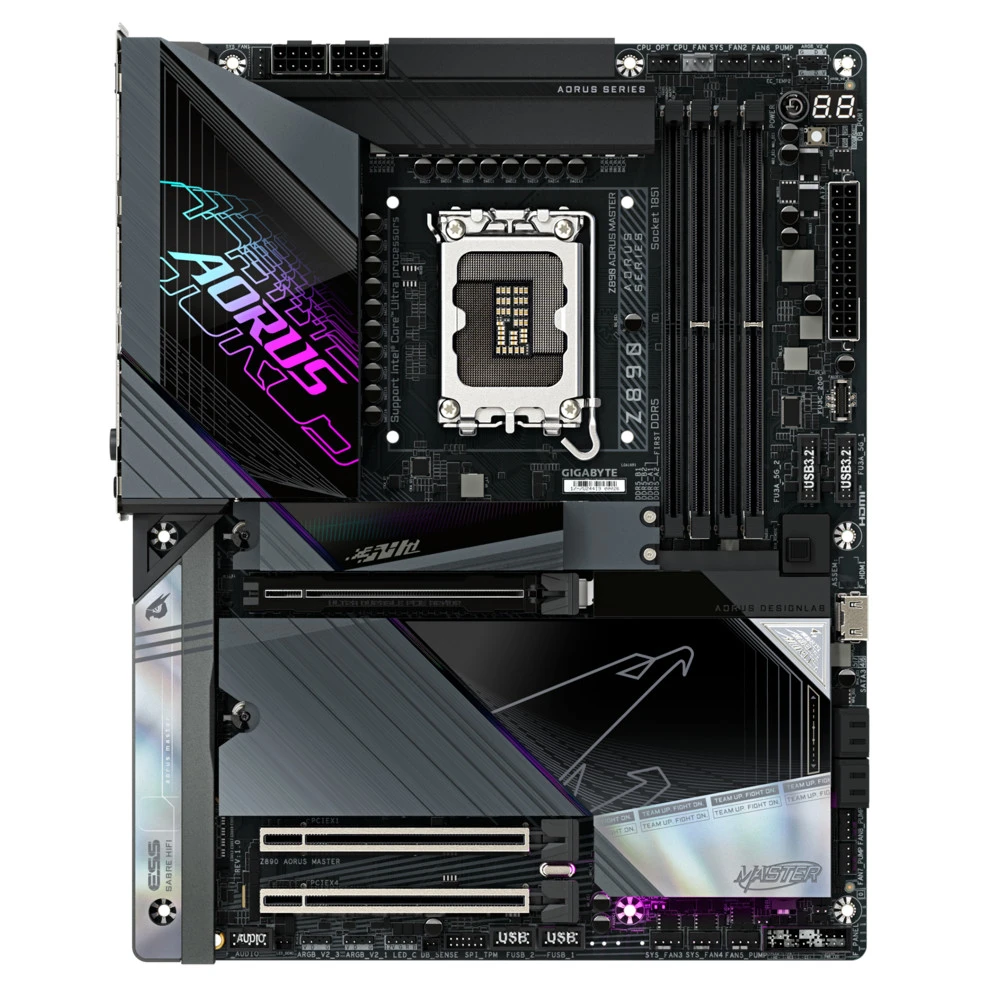 Материнская плата Gigabyte Z890 AORUS MASTER ATX, LGA 1851