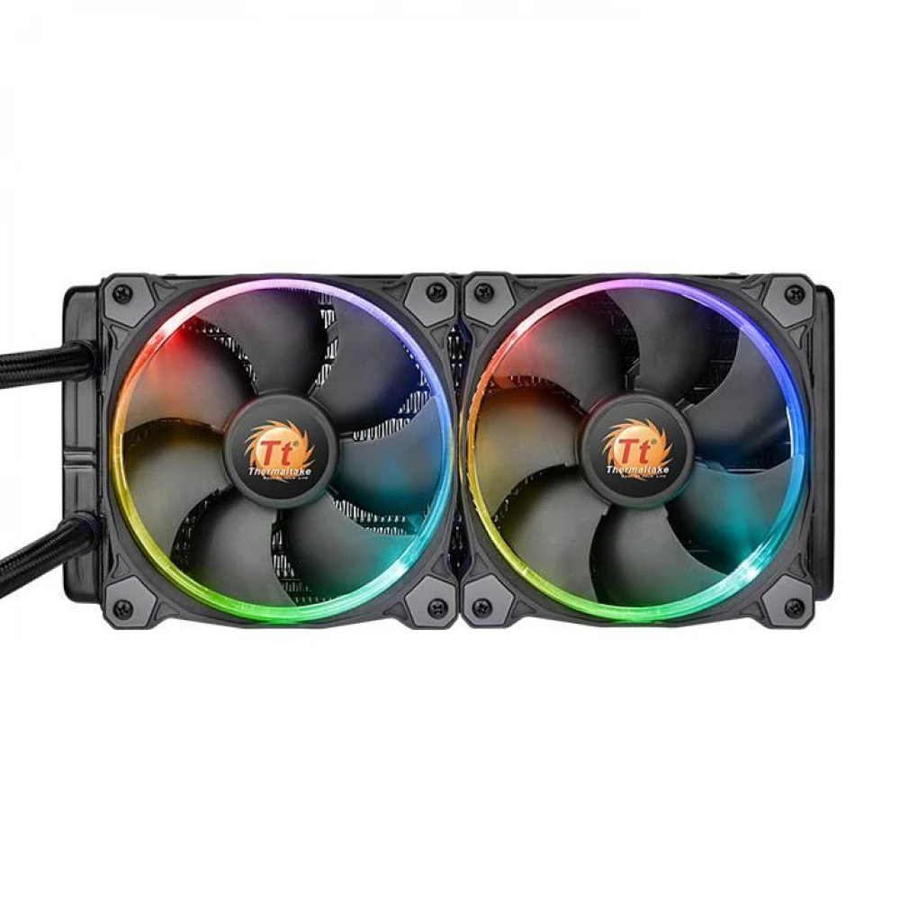 Система охлаждения Thermaltake Water 3.0 Riing RGB 240 CL-W107-PL12SW-A Для процессора