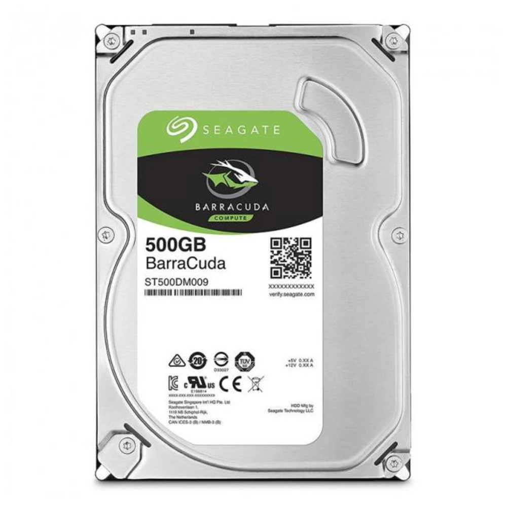 Жесткий диск Seagate HDD SATA3 500Gb F/RCT ST500DM009-FR HDD (классические), 500 ГБ, 3.5 дюйма, SATA