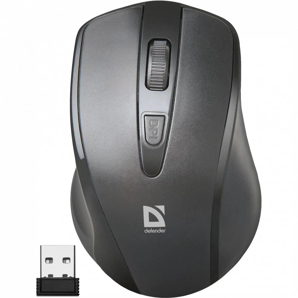 Мышь Defender DATUM MM-265 52265 Бюджетные, Беспроводная