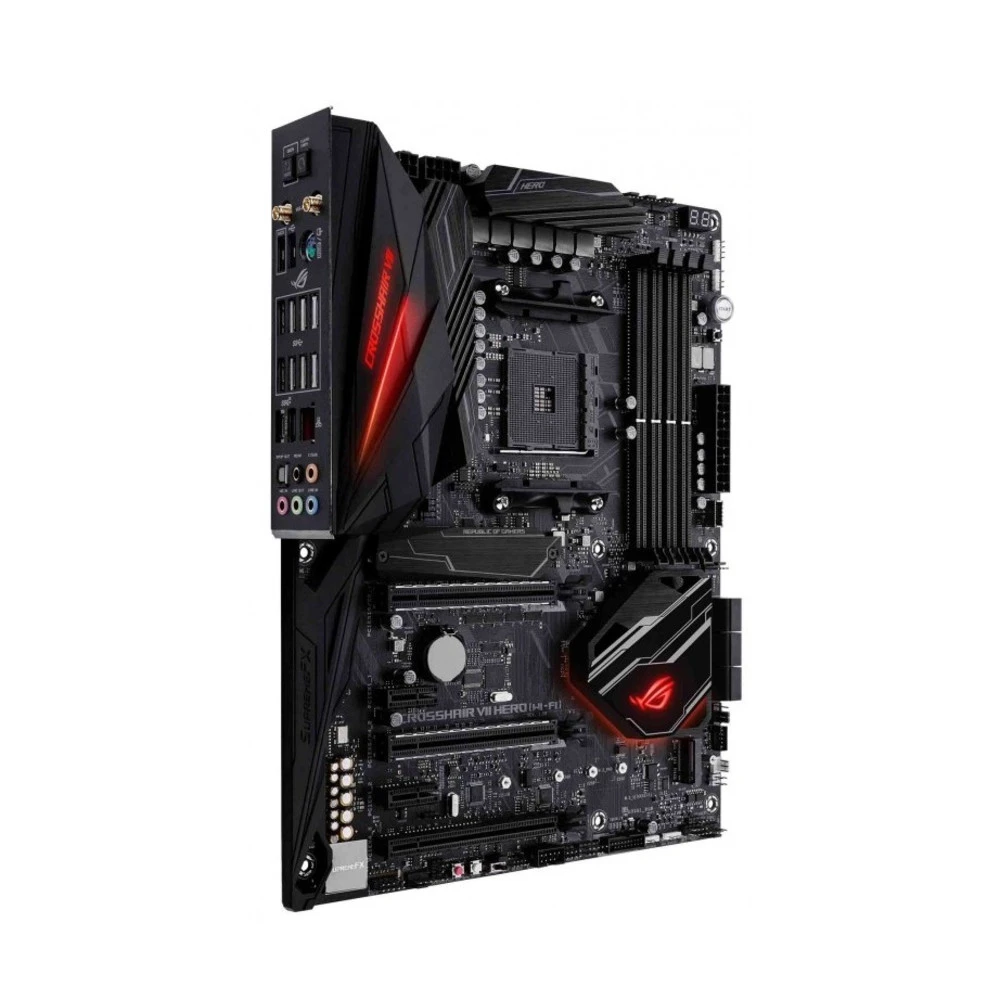 Материнская плата Asus ROG CROSSHAIR VII HERO (WI-FI) ATX, AMD AM4