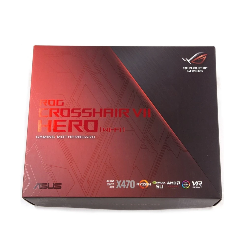 Материнская плата Asus ROG CROSSHAIR VII HERO (WI-FI) ATX, AMD AM4