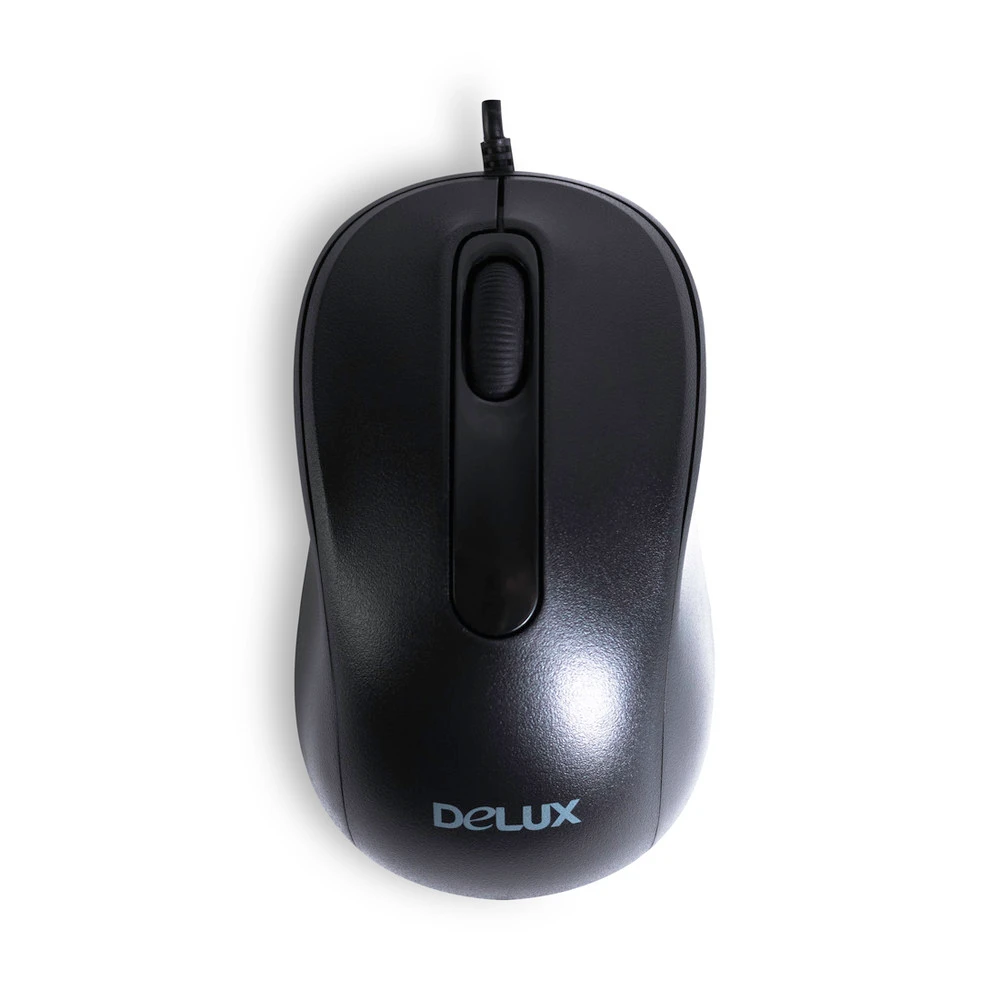 Мышь Deluxe DLM-109OUB Бюджетные, Проводная