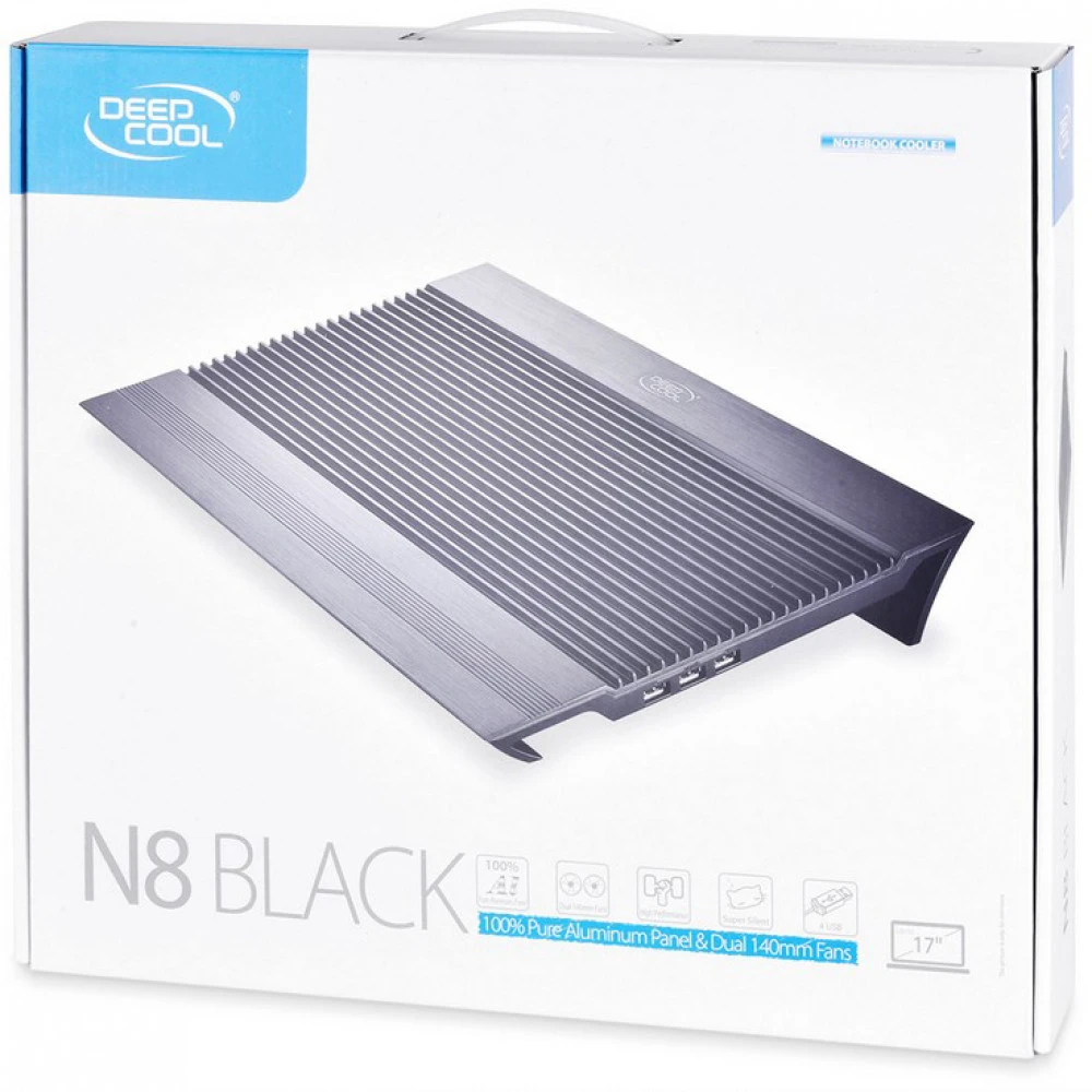 Охлаждающая подставка Deepcool N8 Black DP-N24N-N8BK