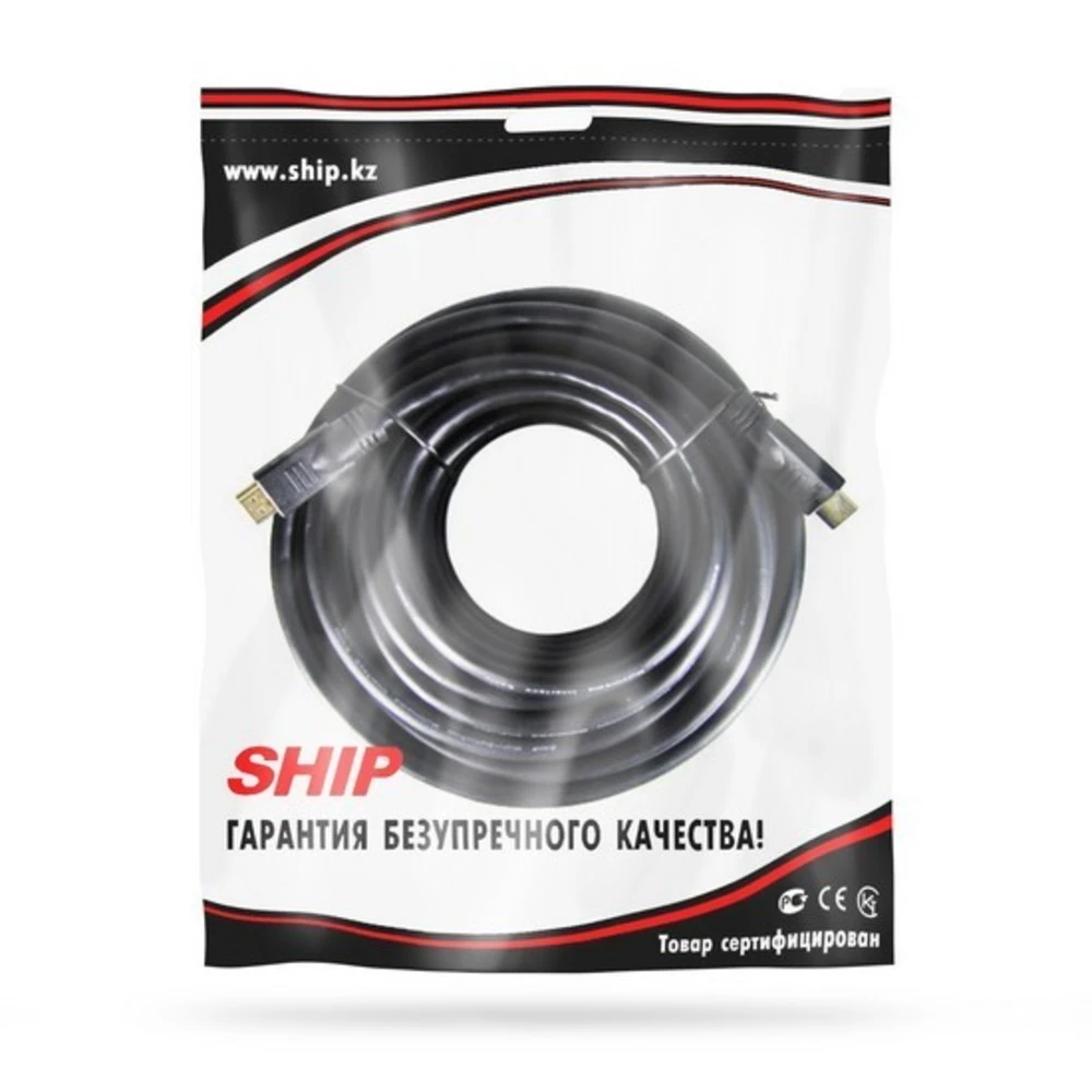 Кабель интерфейсный SHIP HDMI-HDMI 10 м SH6031-10P HDMI - HDMI