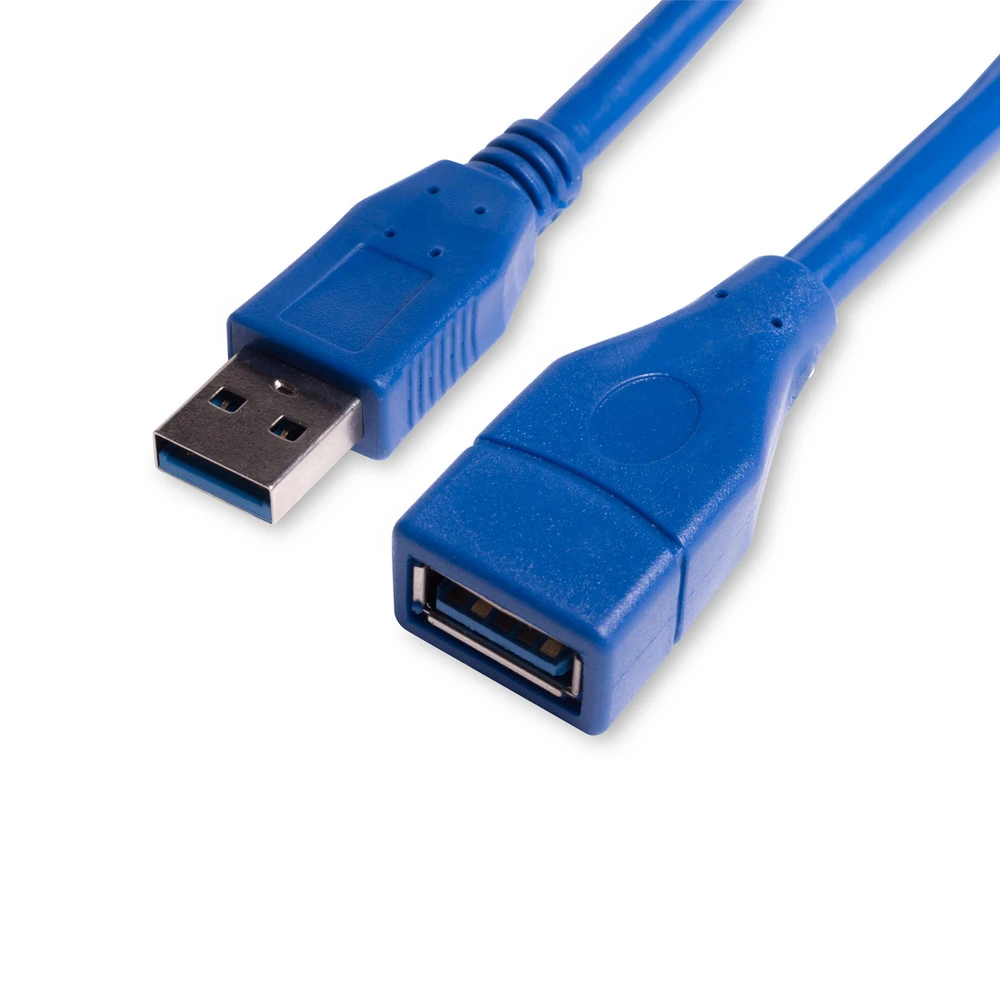 Кабель интерфейсный iPower AM-AF USB 3.0 1.8 метра AM-AF-1-8 USB Type A (output) - USB Type A (input)
