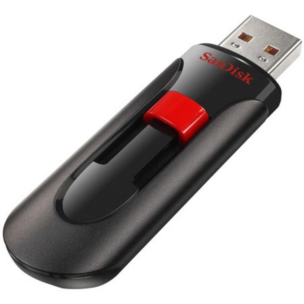 USB флешка (Flash) SanDisk Cruzer Glide USB 2.0 SDCZ60-128G-B35 128 ГБ