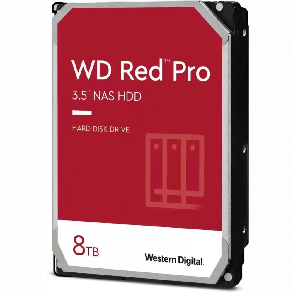 Жесткий диск Western Digital Red Pro WD8003FFBX HDD (классические), 8 ТБ, 3.5 дюйма, SATA