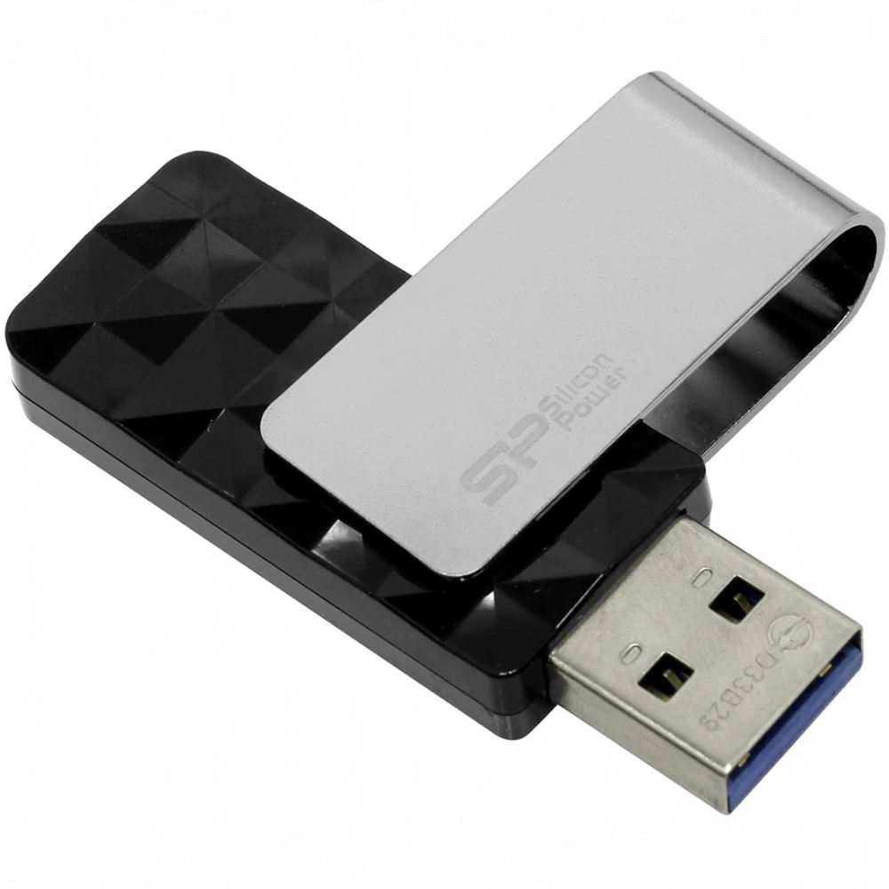 USB флешка (Flash) Silicon Power Blaze B30 SP064GBUF3B30V1K 64 ГБ