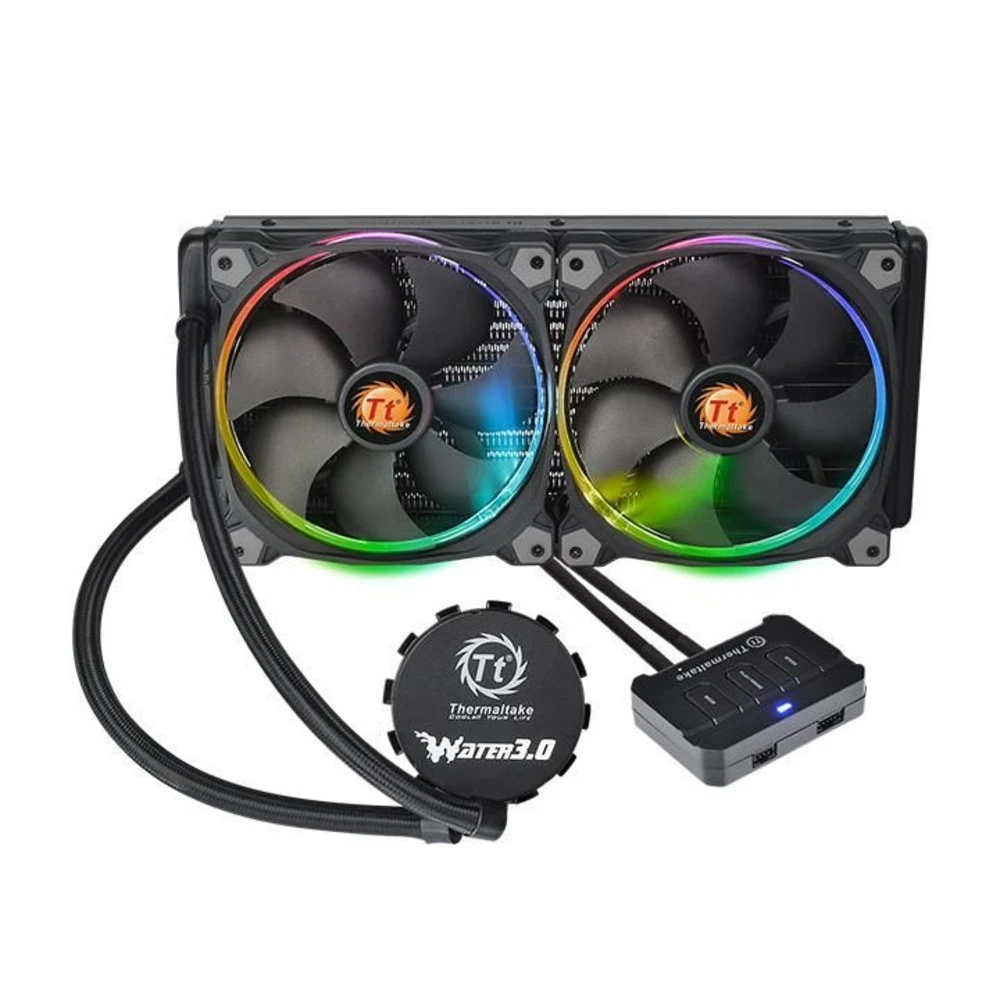 Система охлаждения Thermaltake Water 3.0 Riing RGB 280 CL-W138-PL14SW-A