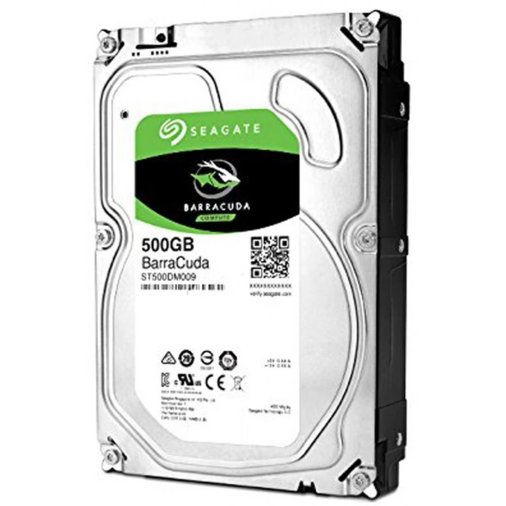Жесткий диск Seagate BarraCuda 500 GB SATA 3.5" 7200rpm 32Mb ST500DM009 HDD (классические), 500 ГБ, 3.5 дюйма, SATA
