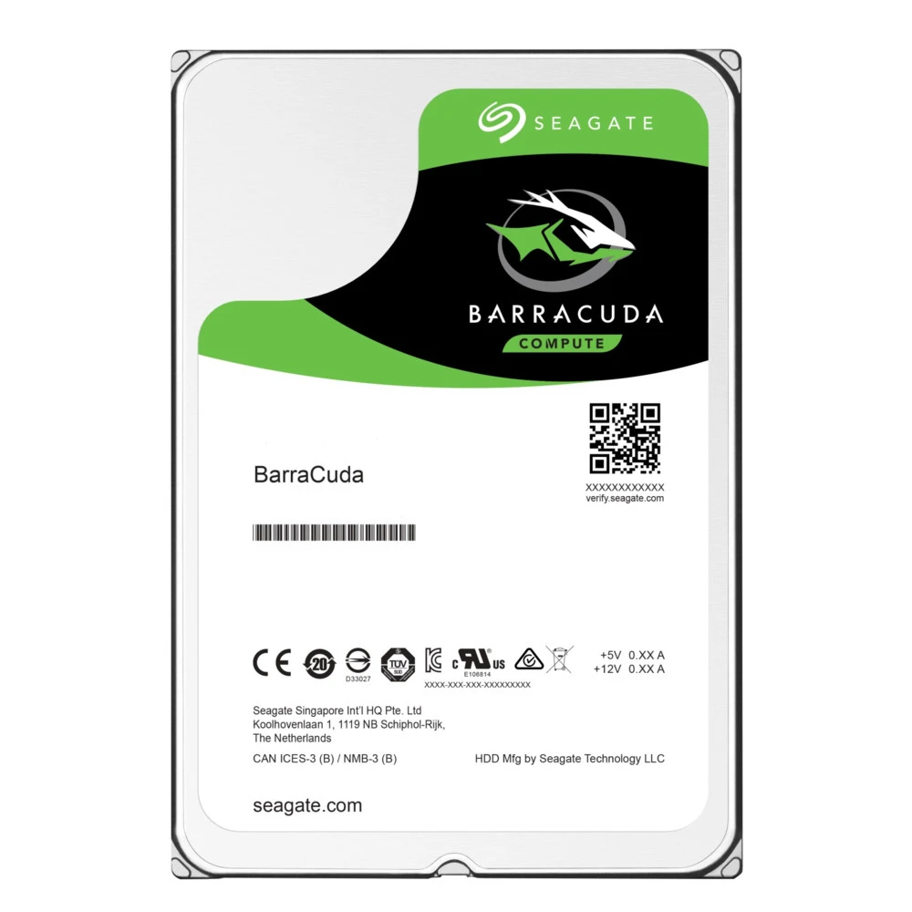 Жесткий диск Seagate BarraCuda 500 GB SATA 3.5" 7200rpm 32Mb ST500DM009 HDD (классические), 500 ГБ, 3.5 дюйма, SATA