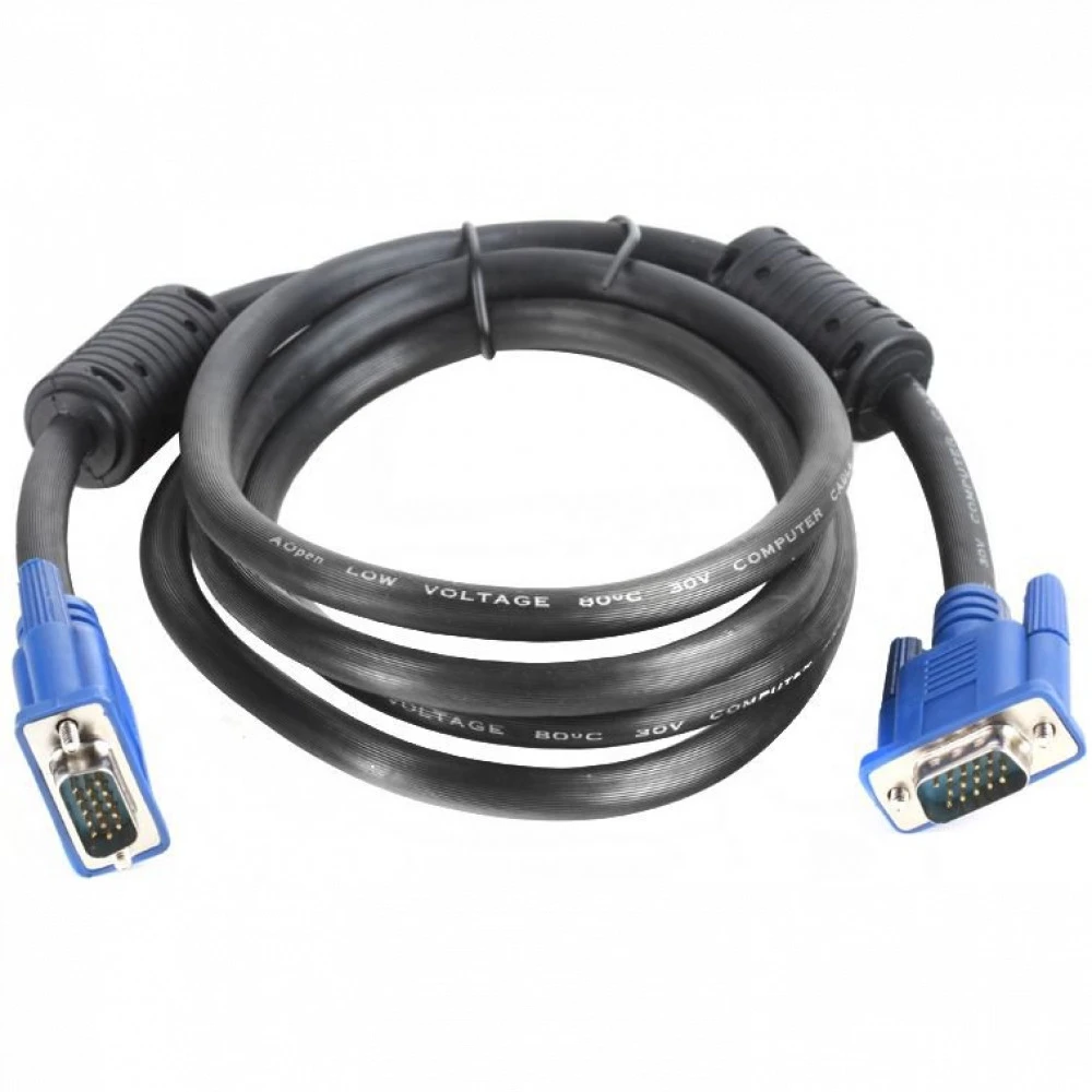 Кабель интерфейсный Aopen ACG341AD-1.8M D-SUB (VGA) - D-SUB (VGA)