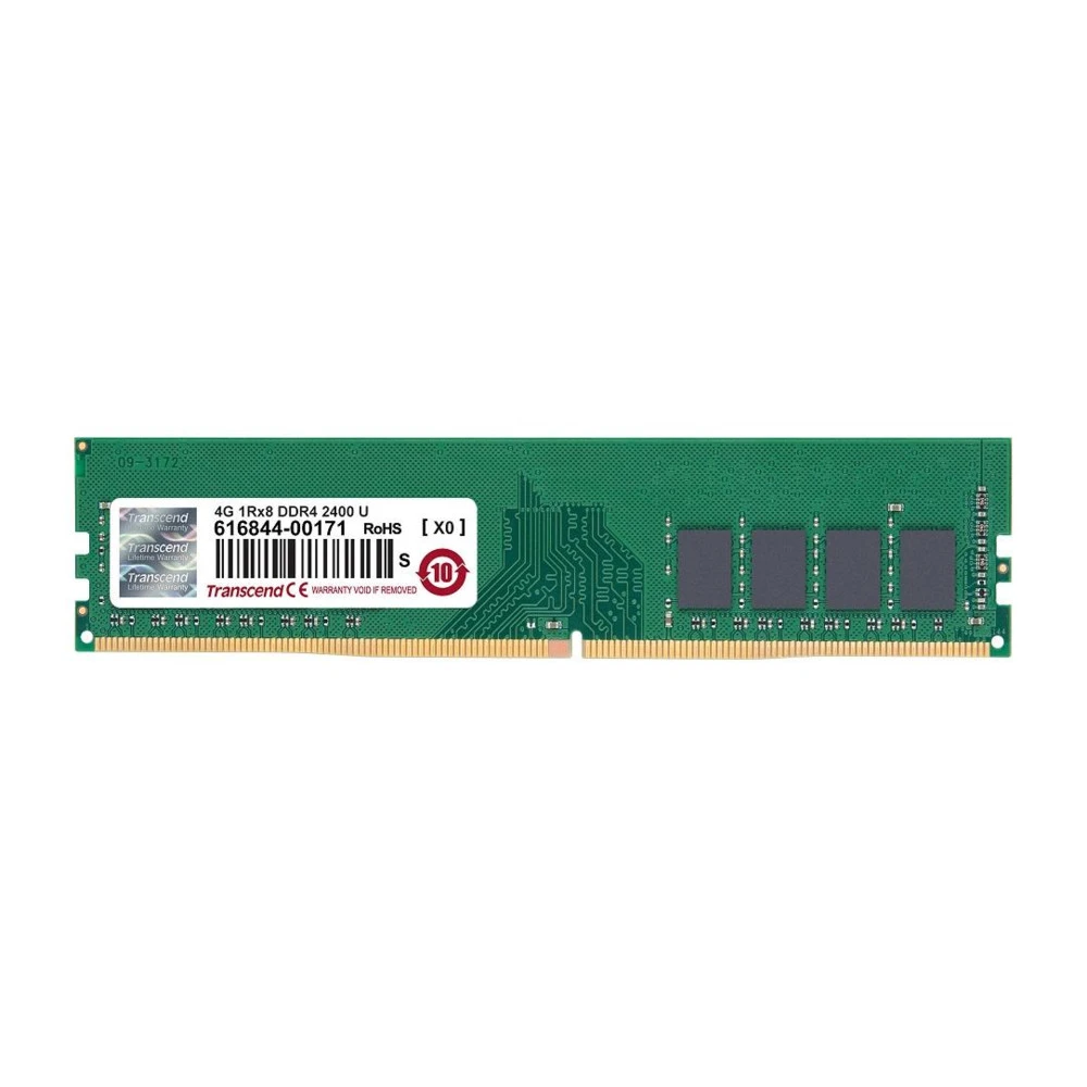 ОЗУ Transcend JM2400HLH JM2400HLH-4G DIMM, DDR4, 4 Гб, 2400 МГц
