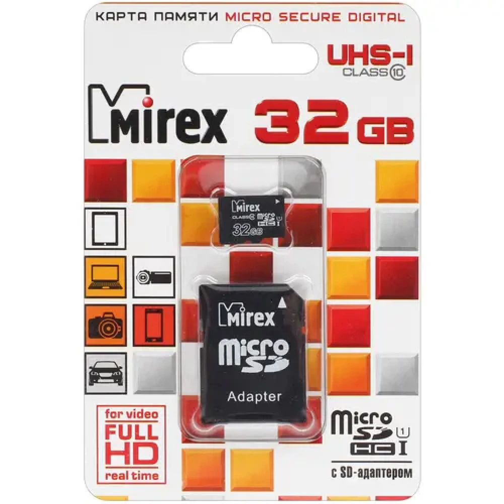 Флеш (Flash) карты Mirex 13613-ADSUHS32 32 ГБ