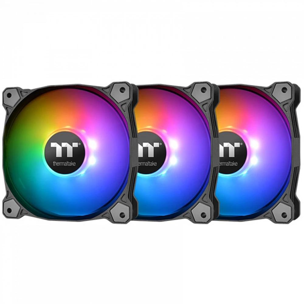 Система охлаждения Thermaltake Pure Plus 12 RGB TT Premium Edition 3-Fan Pack CL-F063-PL12SW-A