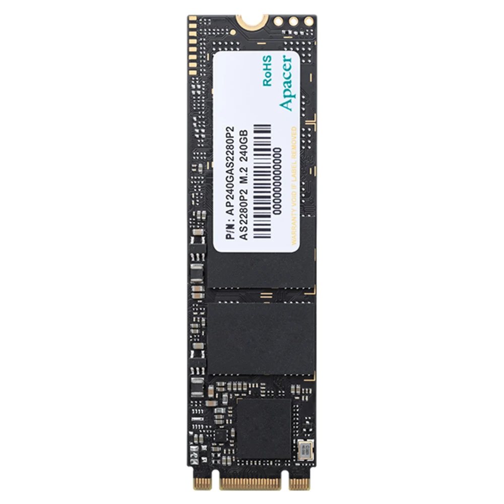 Жесткий диск Apacer SSD M.2 PCI-E 120GB AS2280 AP120GAS2280P2-1 SSD (твердотельные), 120 ГБ, M.2, PCIe