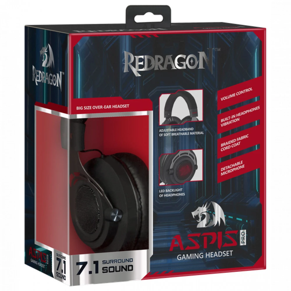 Наушники Defender Redragon Aspis Pro 64219