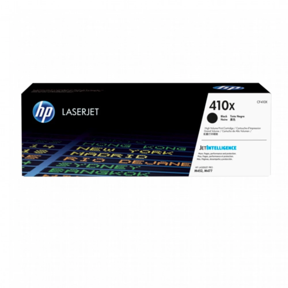 Лазерный картридж HP 410X увеличенной емкости, Черный CF410X